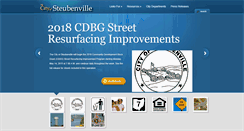 Desktop Screenshot of cityofsteubenville.us